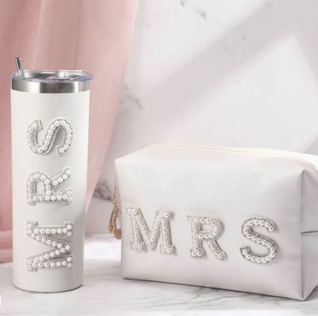 Mrs. Tumbler and pouch set from Amazon!

Screw on closeable Lid | Wedding Party | Bridesmaid | Bride Tribe | Bachelorette | Girls Trip Gift| bride to be party gift | Amazon find 

 

#LTKwedding #LTKstyletip #LTKparties