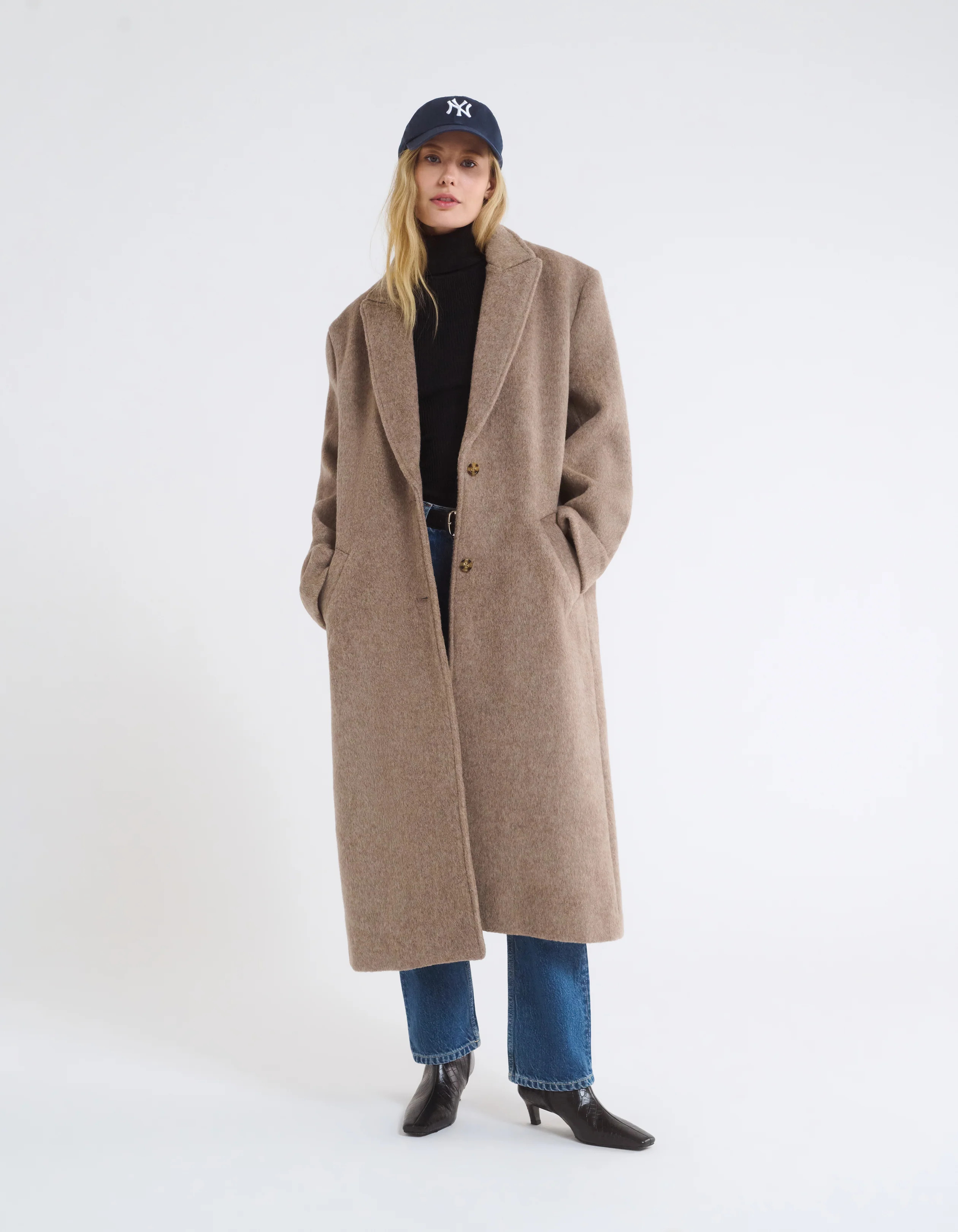 Sinatra Coat | Oat Heathered | Rumored