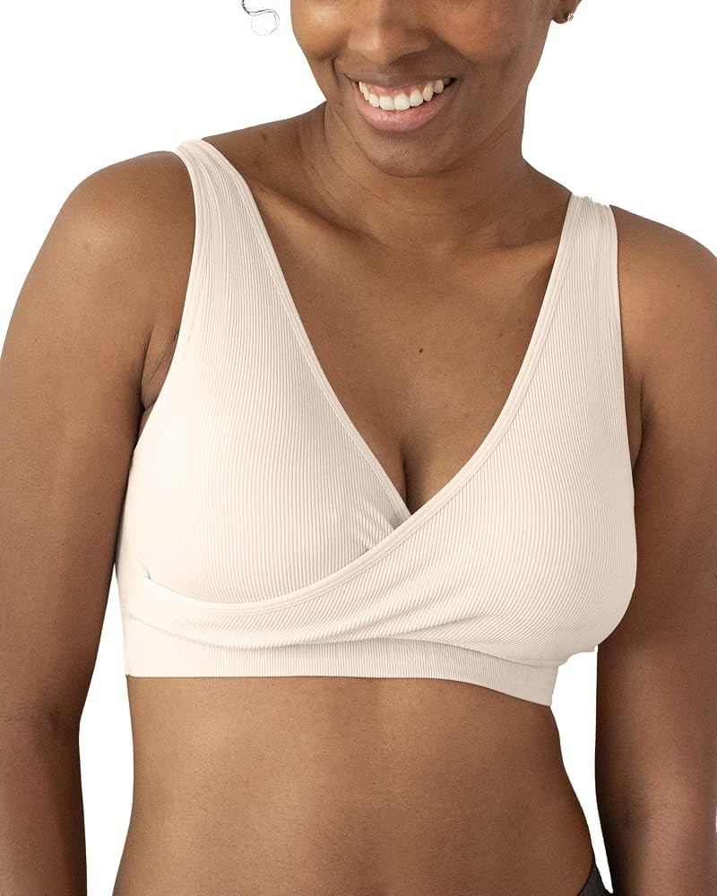 Kindred Bravely Sublime Adjustable Crossover Nursing Bra for Breastfeeding | Wireless Maternity | Amazon (US)