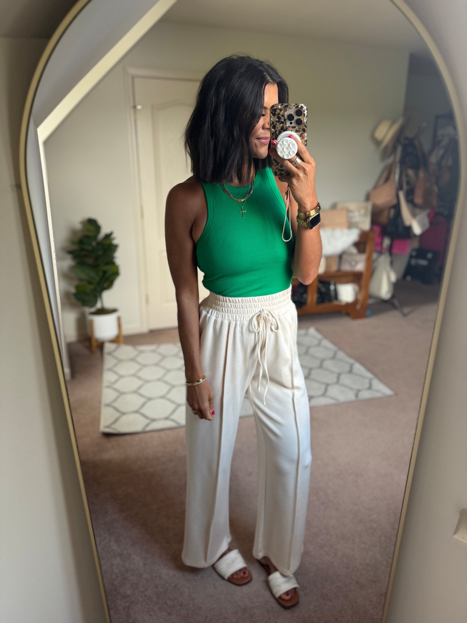 size xs in tank with built in bra Size small in pants

#LTKFindsUnder100 #LTKSeasonal