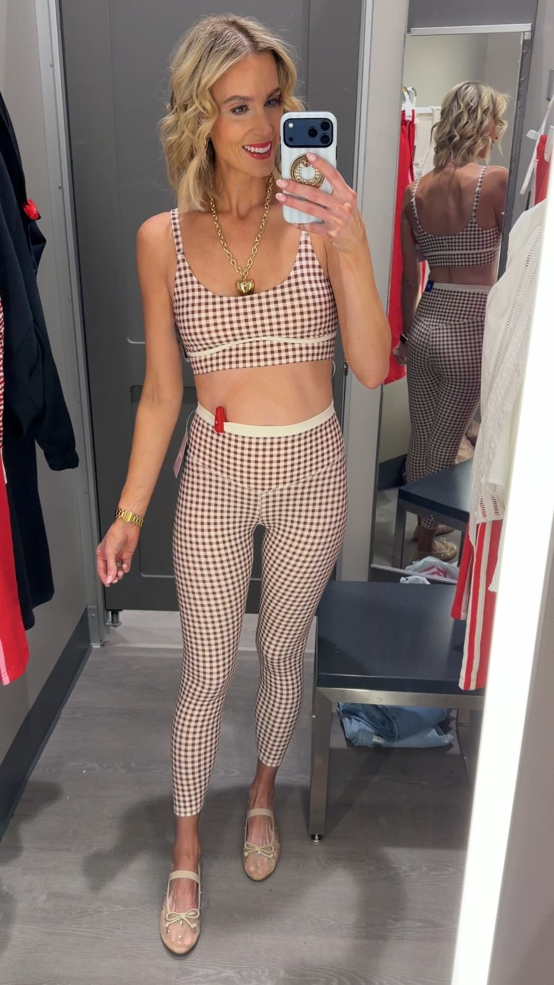 Obsessed with this matching workout set from target!! 