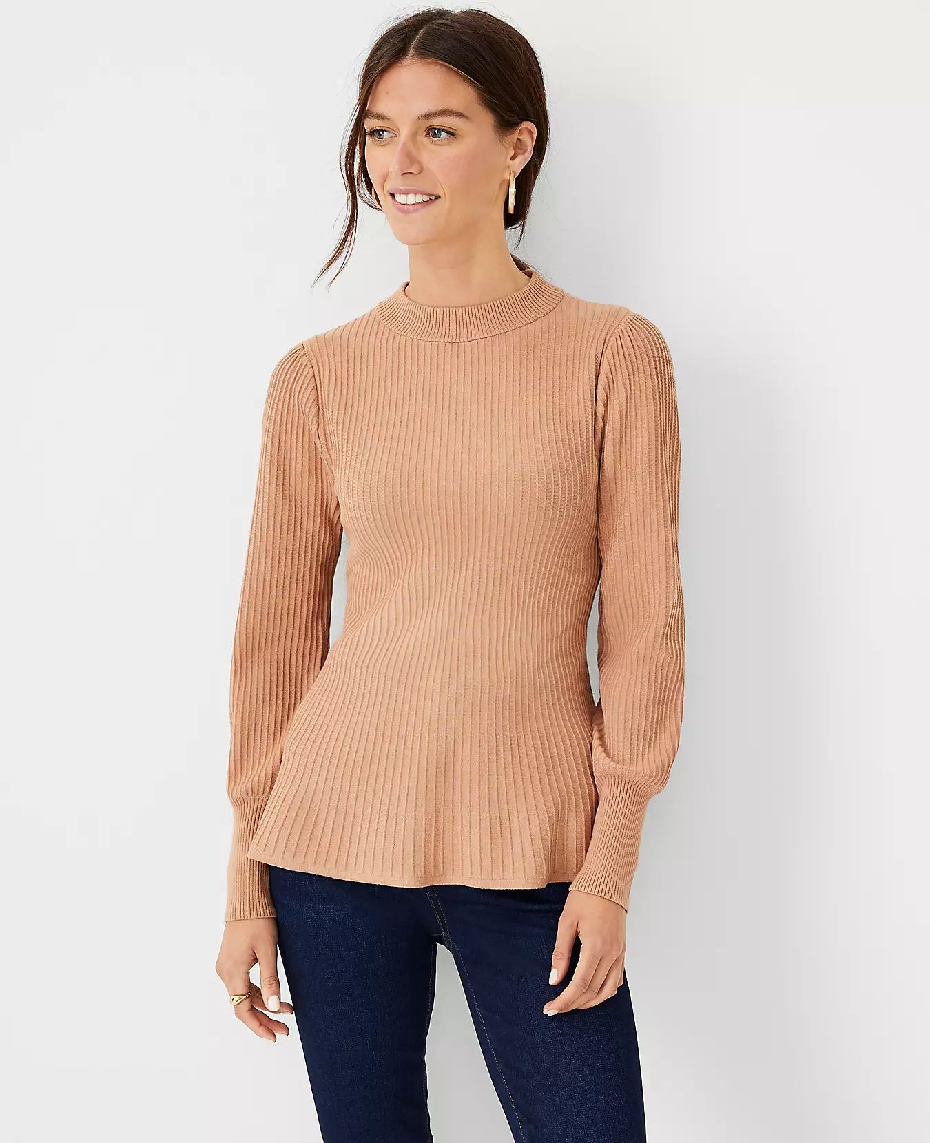 Petite Peplum Sweater | Ann Taylor (US)