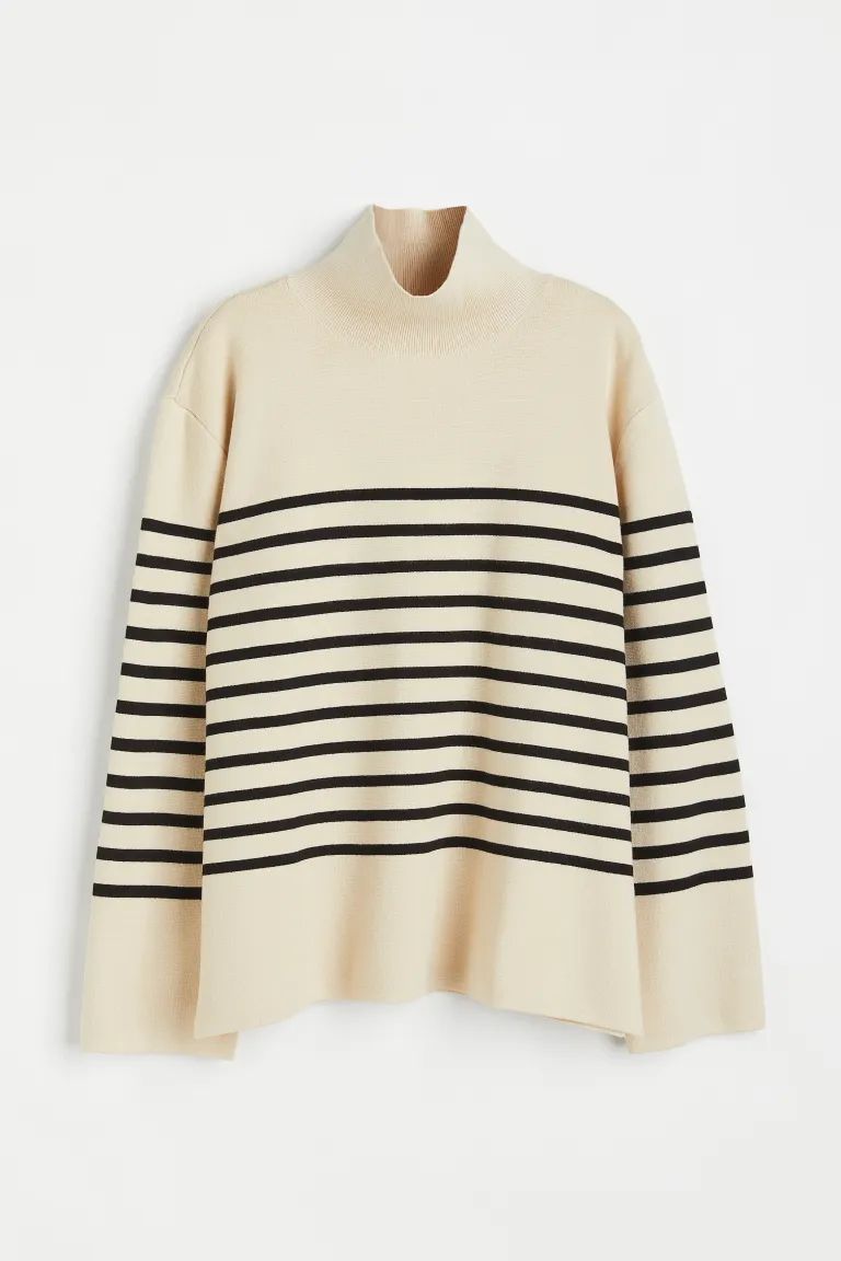 Mock Turtleneck Sweater | H&M (US)