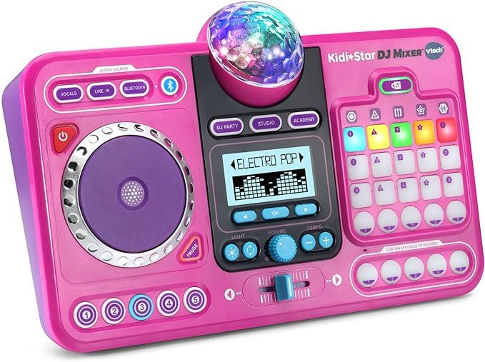 VTech KidiStar DJ Mixer, Pink | Amazon (US)