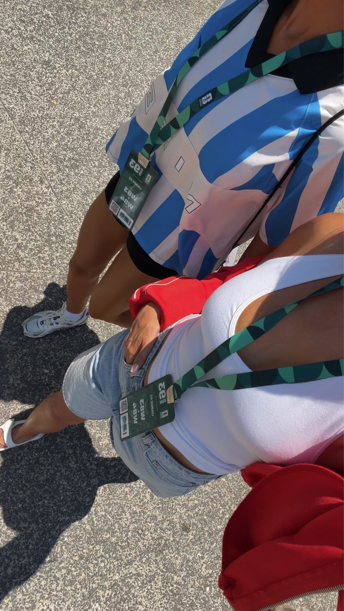 Headed to the World Cup game!! @fifa ⚽️

Soccer fits, athleisure, everyday looks, basics, aritzia, revolve, jorts, World Cup, Norway, France, Argentina, Switzerland, Belgium, micro shorts, Amazon finds