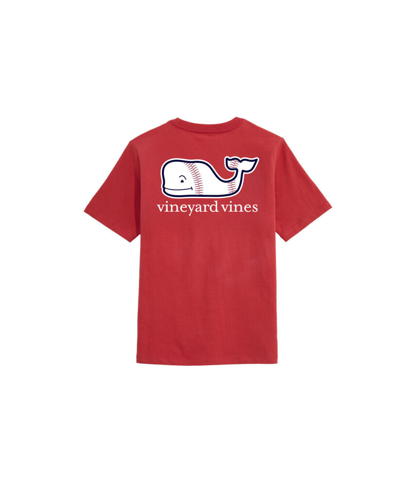 OUTLET Boys' Baseball Whale Short-Sleeve Pocket Tee | vineyard vines