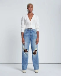 The Jennifer 90'S Baggy Jean In Teaparty | 7 For All Mankind