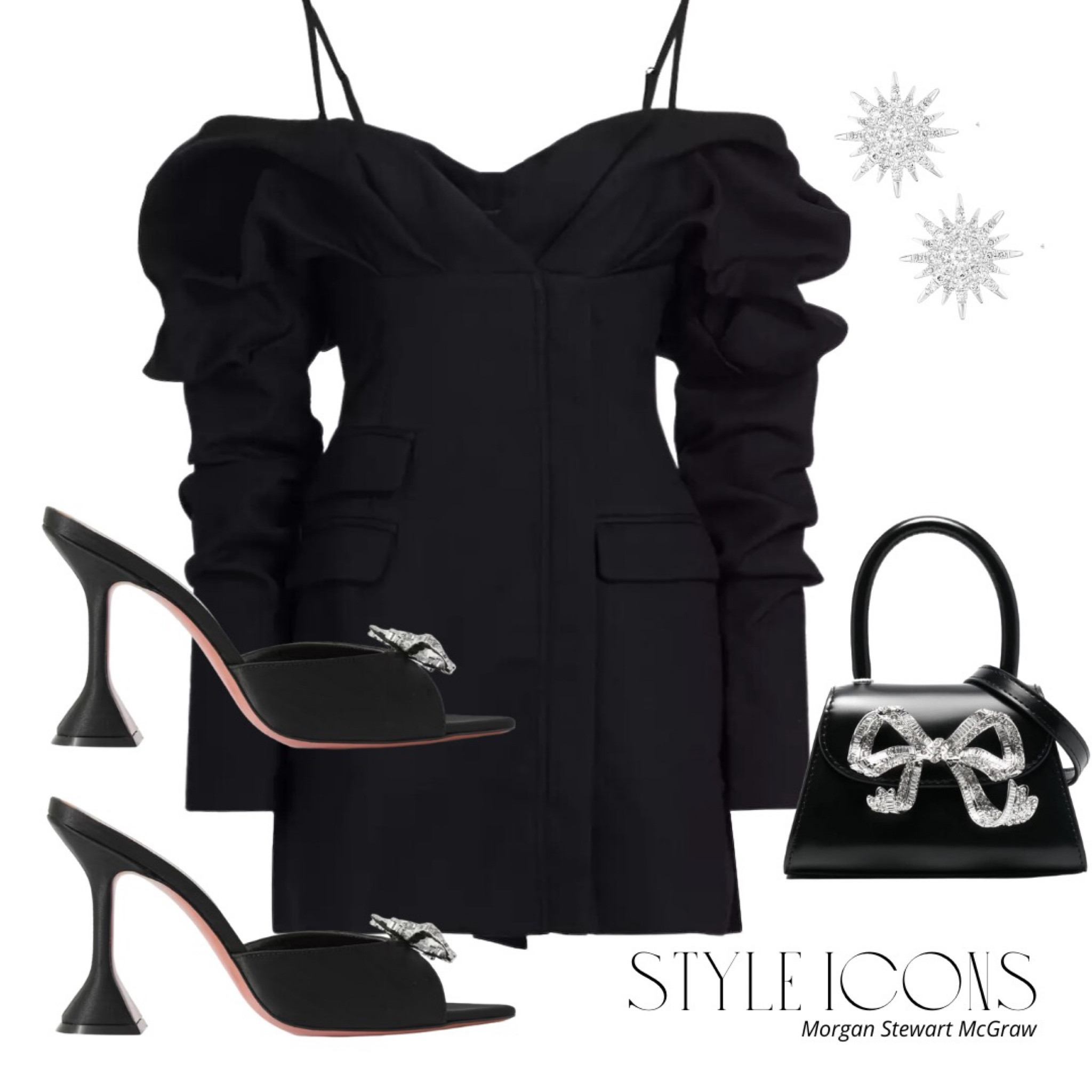 Holiday look inspired by Morgan Stewart