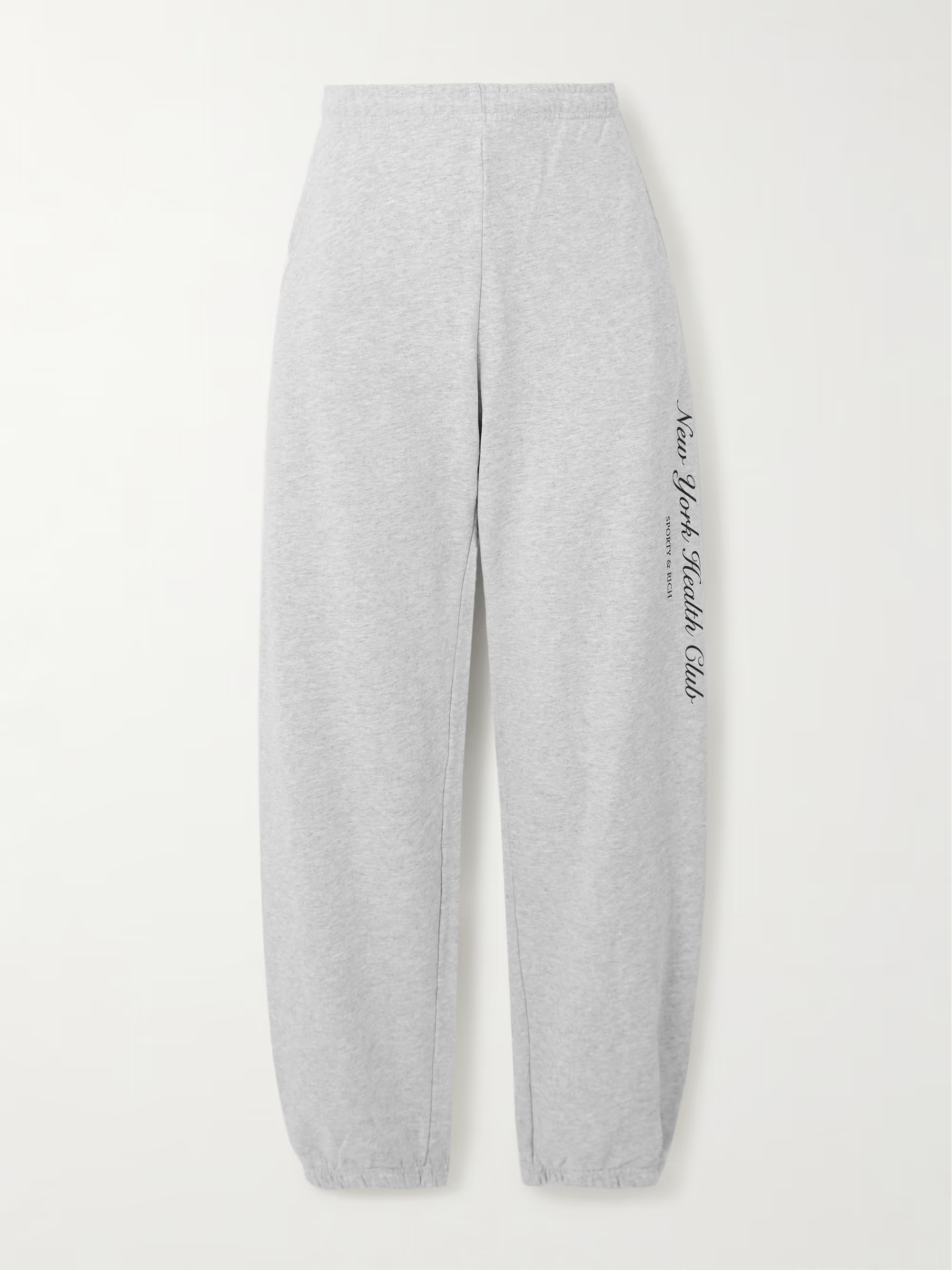 Ivy League printed cotton-blend jersey track pants | NET-A-PORTER (UK & EU)