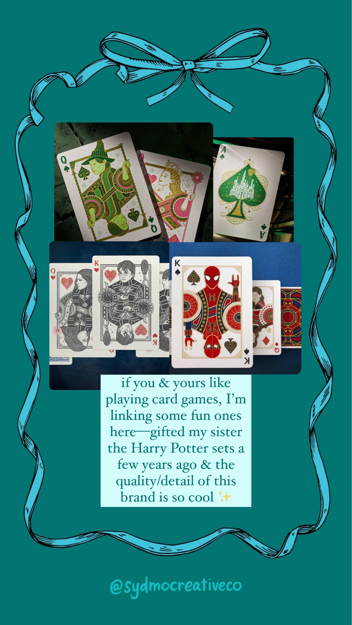 aesthetically pleasing card decks ✨♠️♦️♥️♣️

#LTKGiftGuide #LTKFamily #LTKMens