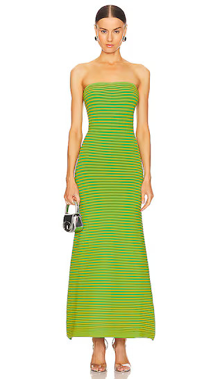 Sunmor Knit Dress in Lime | Revolve Clothing (Global)