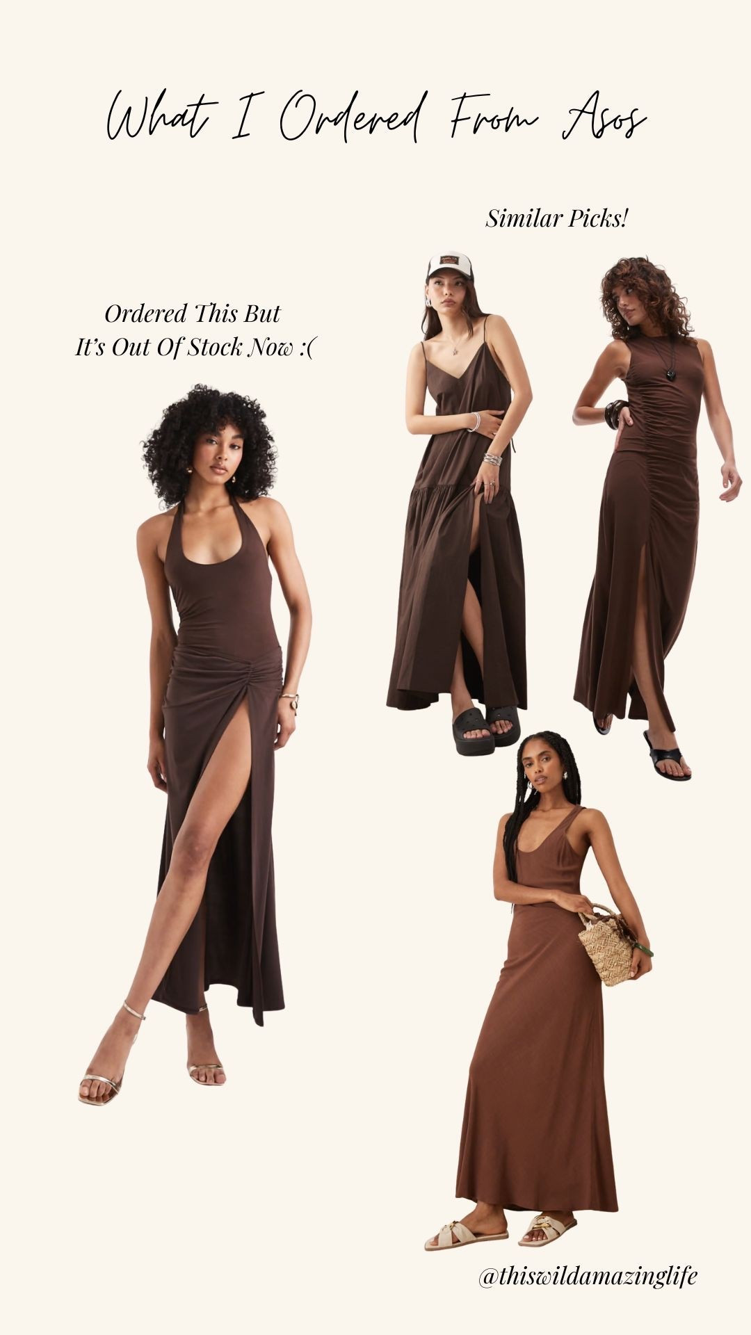 The dress I ordered is out of stock but I have similar ones linked! 

#LTKMidsize #LTKStyleTip #LTKSeasonal