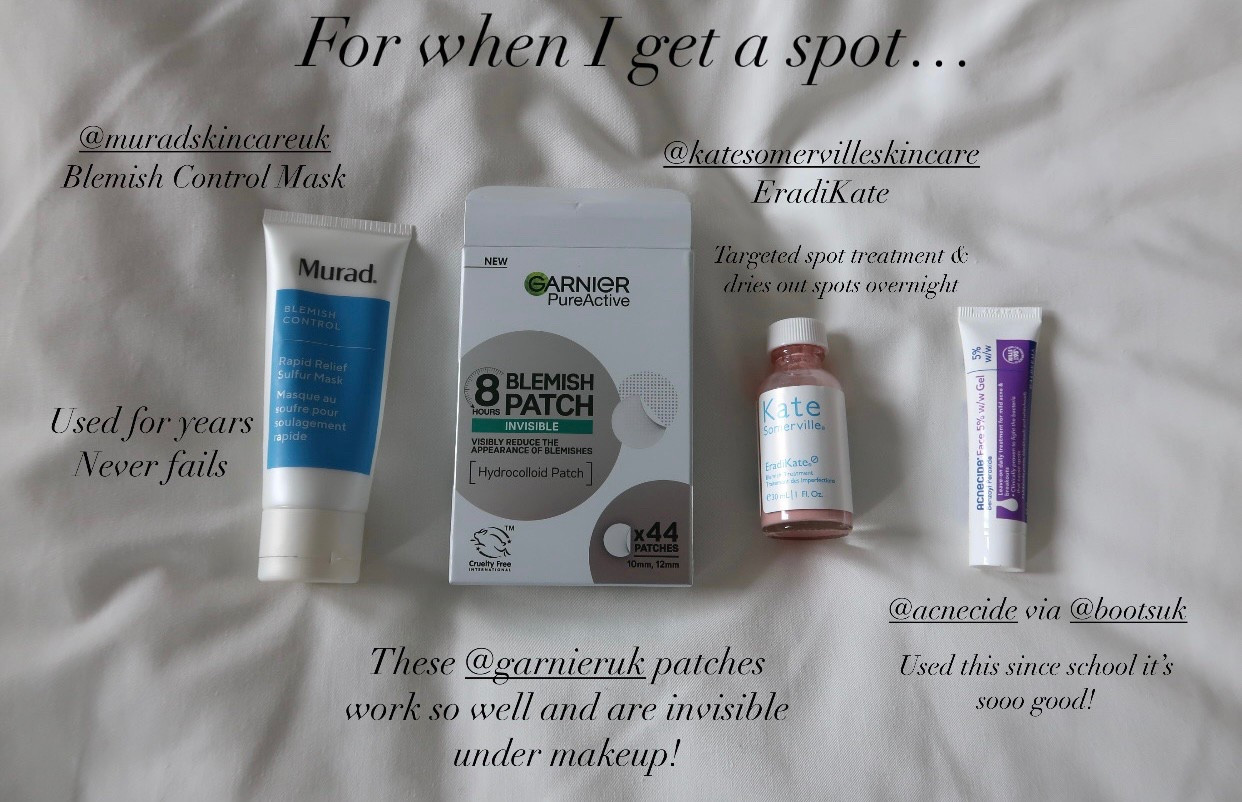 Blemish prone skin - “LFTFZARAANNE” up to 25% off LookFantastic 🫧

#blemishproneskin #acne #skincare #skincareroutine #spotcoverup #beauty 

#LTKbeauty #LTKtravel #LTKuk