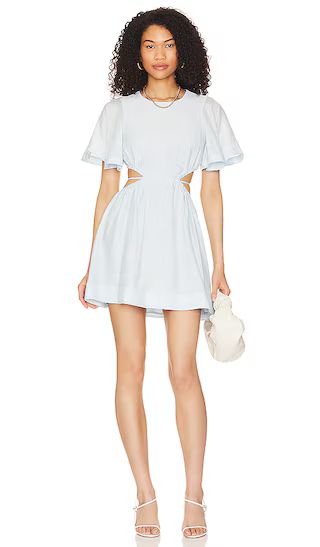 Shiloh Mini Dress in Robin Blue | Revolve Clothing (Global)