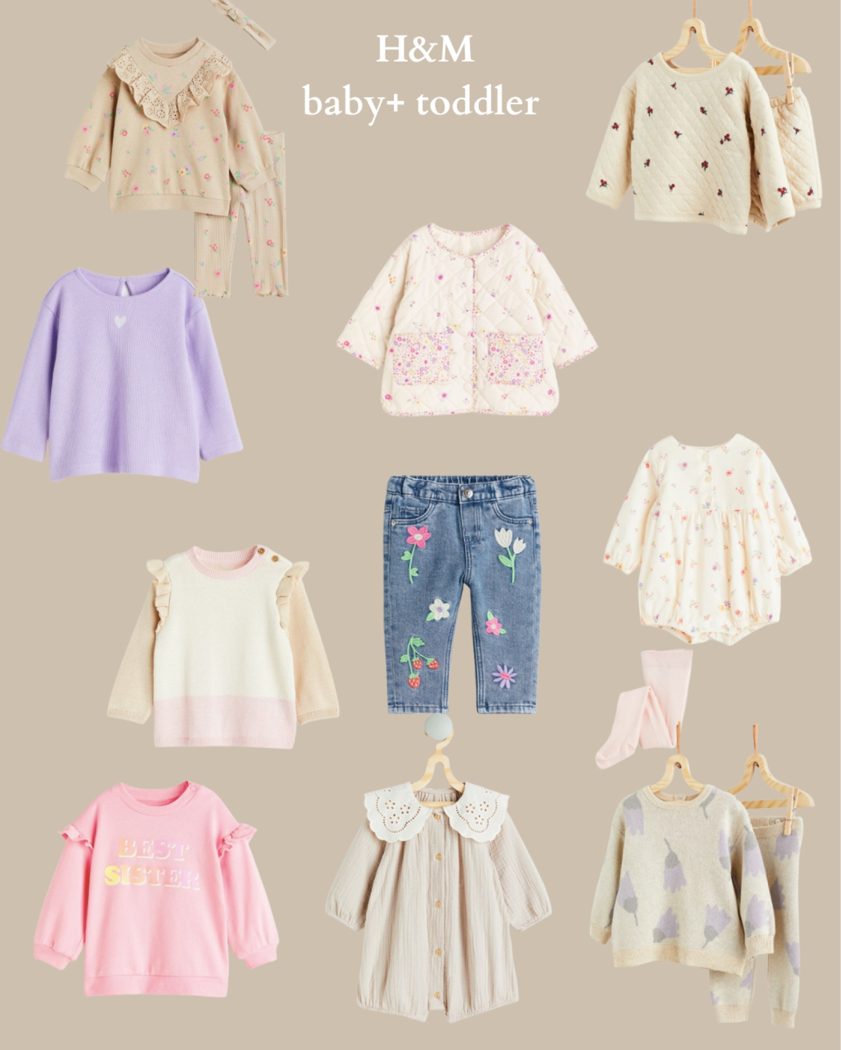 H&M baby toddler girl 
Romper 
Clothes 
Sweater 


#LTKkids #LTKbaby #LTKfamily