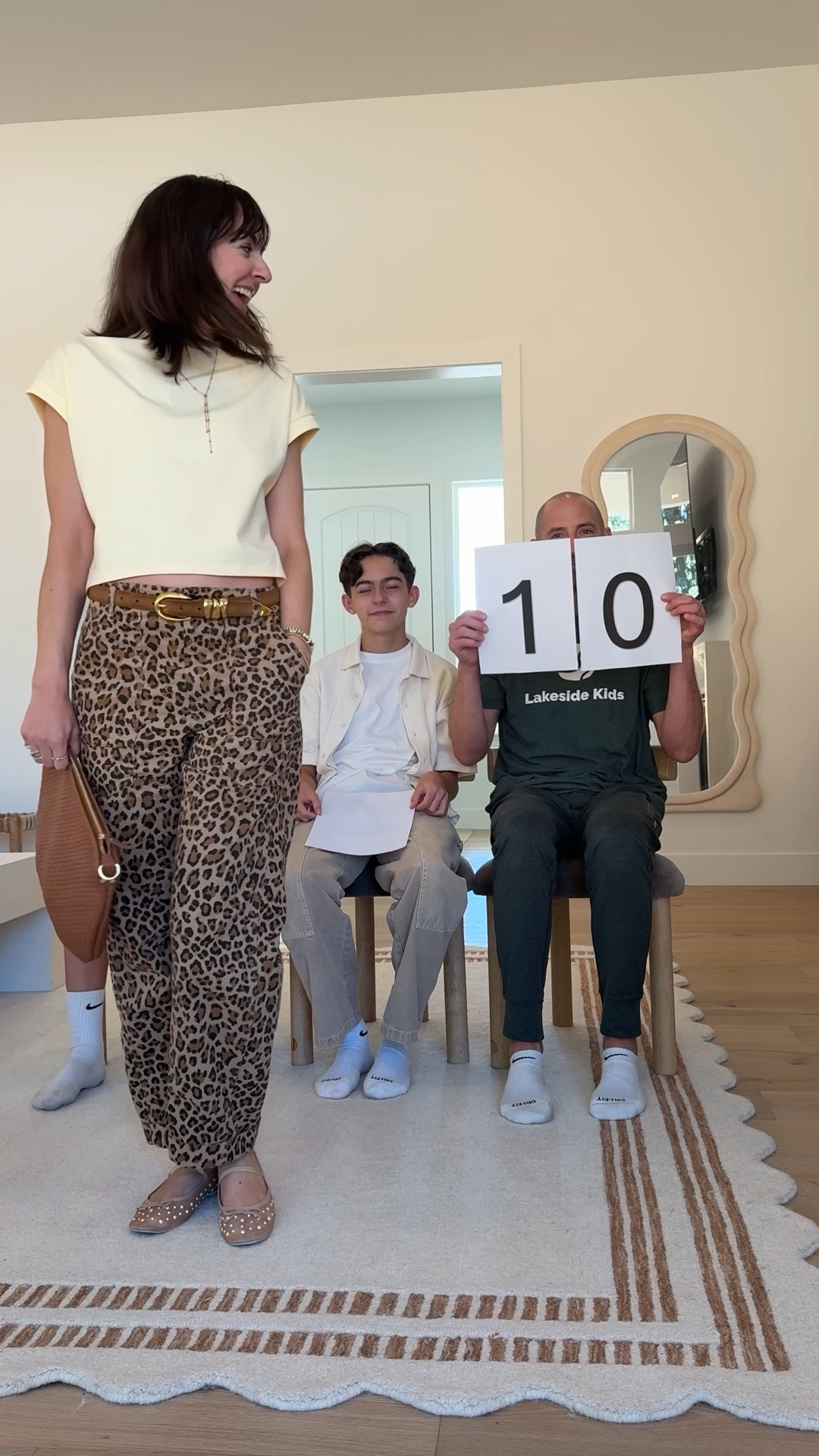 Barrel Leg  jeans, Cool fit or flop?  The only opinions that really matter. It’s pretty much what I expected 6 7 from the boys and 10 from the hubs.

Size down for the best fit