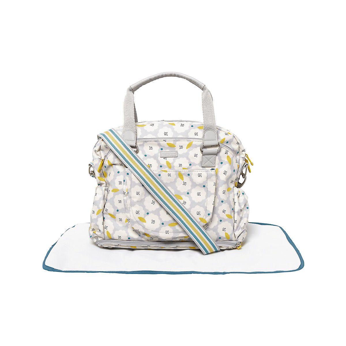 mothercare bluebell bowler changing bag – floral pop | Mothercare (UK)