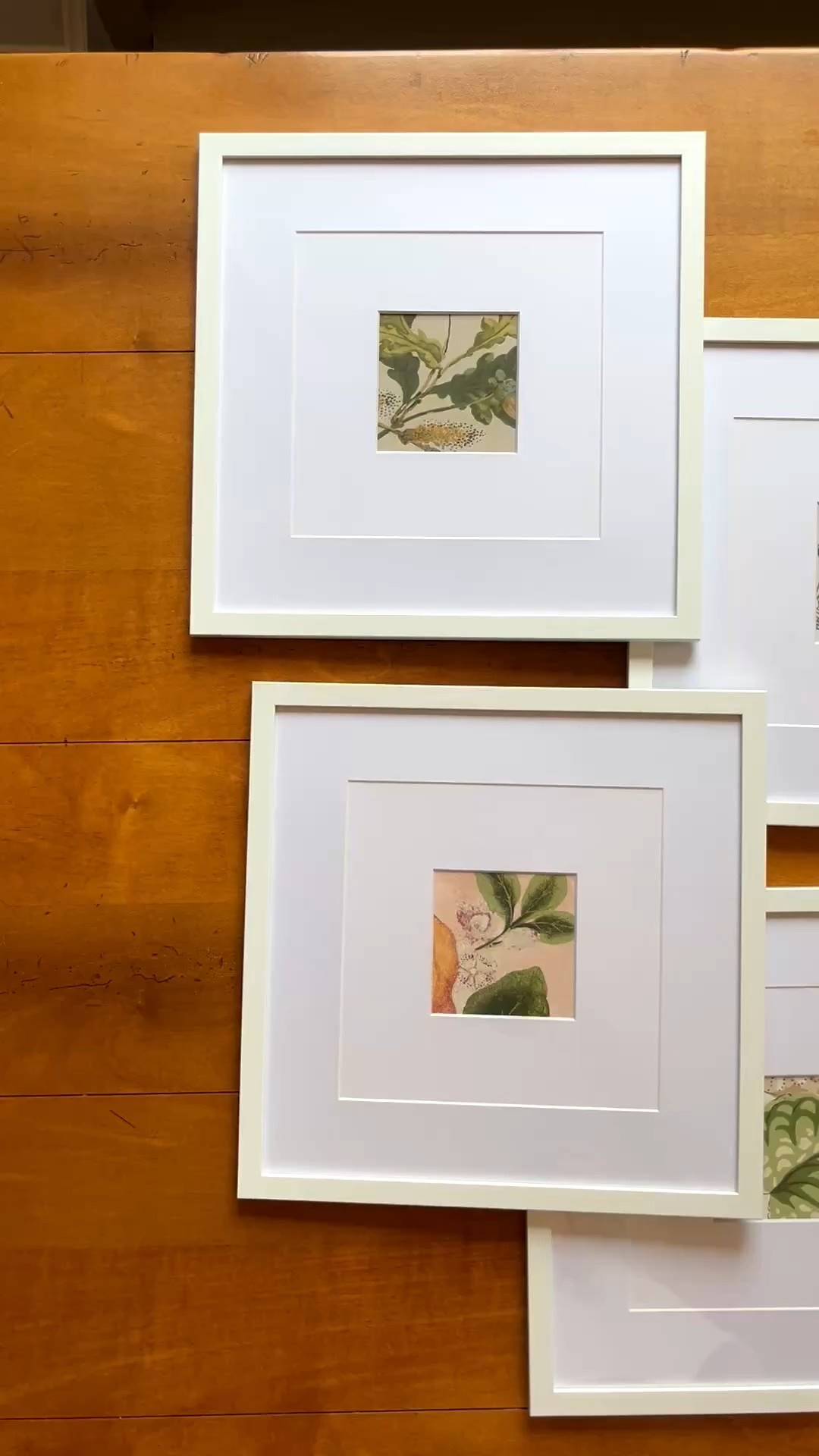 fun and inexpensive home project! all wallpaper is thibaut!