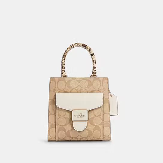 Mini Pepper Crossbody In Signature Canvas | Coach Outlet