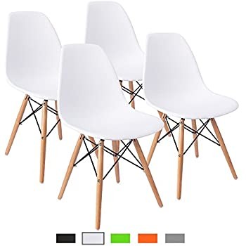 Furmax Pre Assembled Modern Style Dining Chair Mid Century Modern DSW Chair, Shell Lounge Plastic... | Amazon (US)