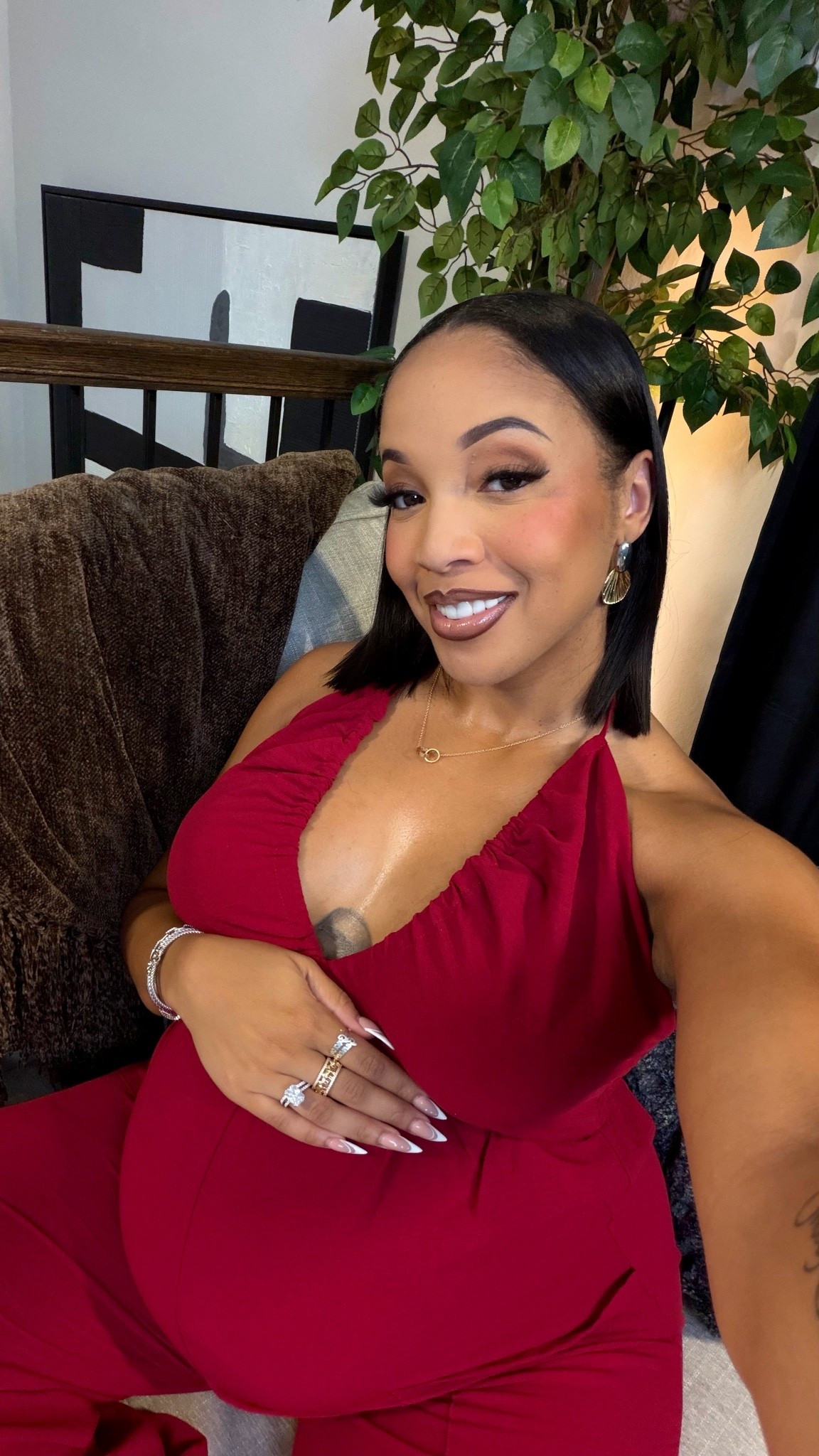These Amazon jumpsuits have become my summer uniform!🤰🏽I'm wearing a size large

#LTKootd #LTKBump #LTKSeasonal