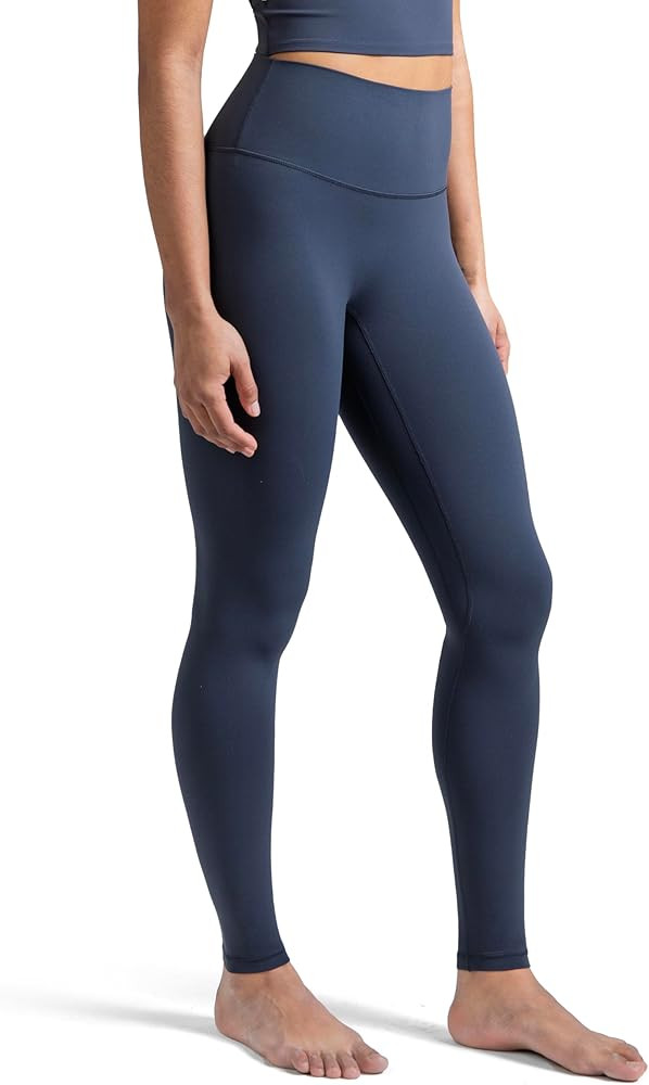 Colorfulkoala Dreamlux No Front Seam Leggings for Women 25"/28" Inseam, Seamless High Waisted But... | Amazon (US)