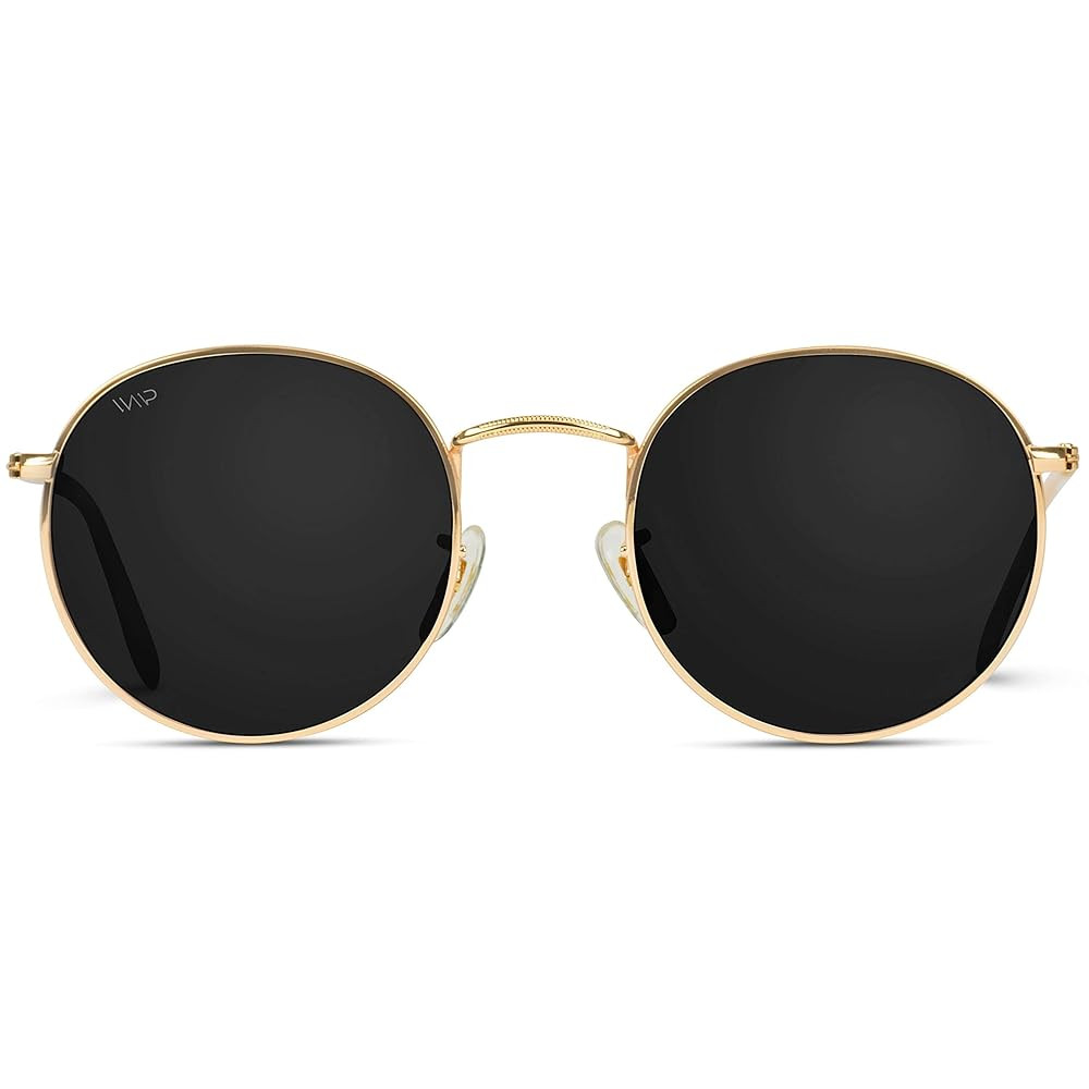 WearMe Pro - Reflective Lens Round Trendy Sunglasses | Amazon (US)