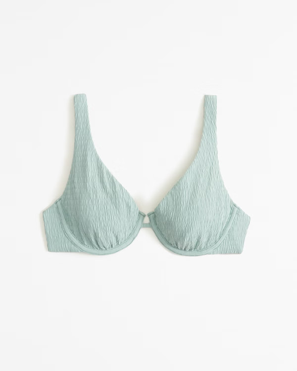 High Apex Underwire Bikini Top | Abercrombie & Fitch (US)