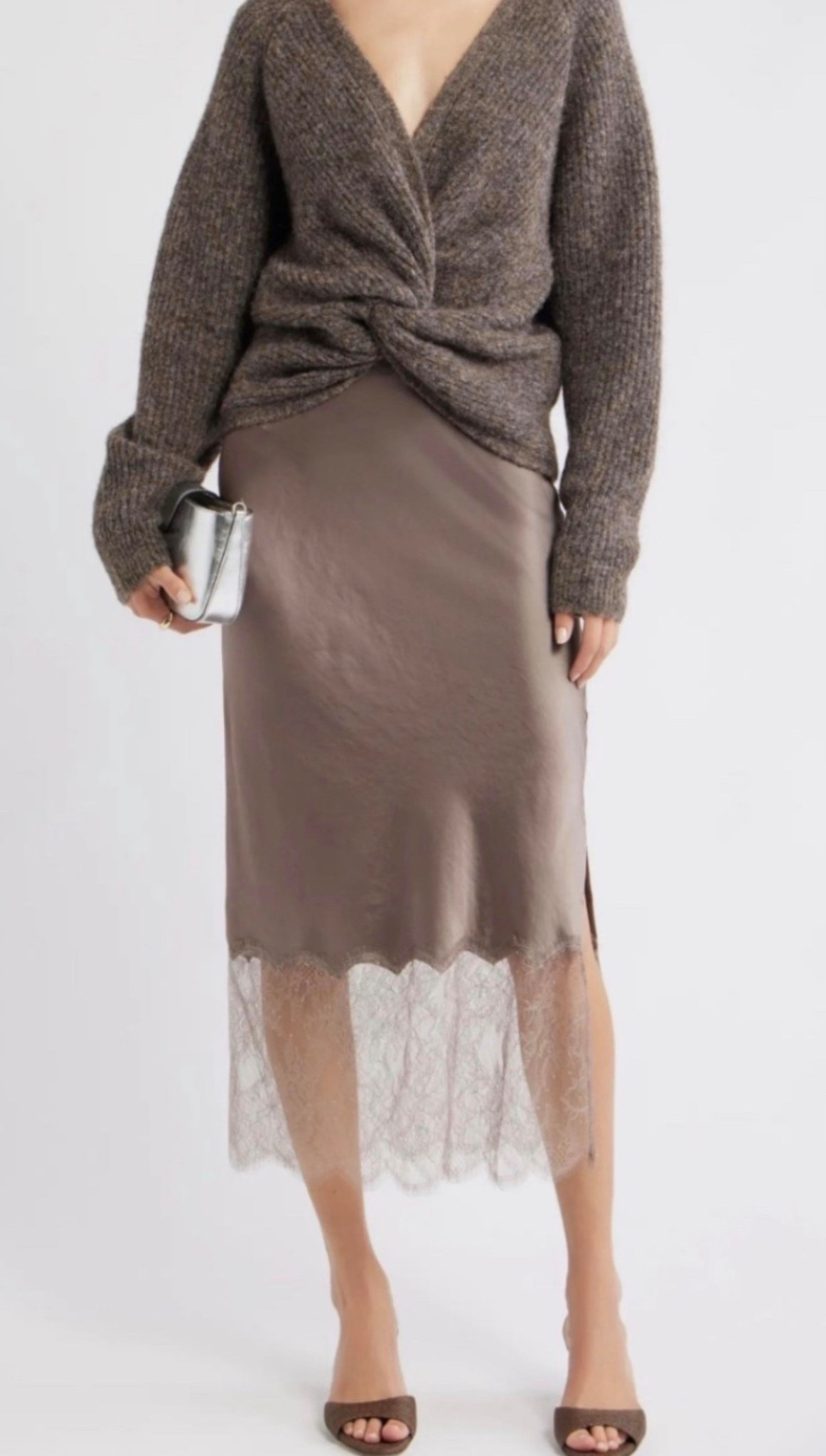 Fall outfit 
Sweater
Skirt
Mules


#LTKStyleTip #LTKFindsUnder100 #LTKSeasonal