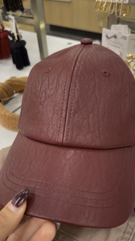 Faux leather hat! Comes in 2 colors, only $15! Love for fall and winter!

#LTKstyletip #LTKfindsunder50 #LTKsalealert