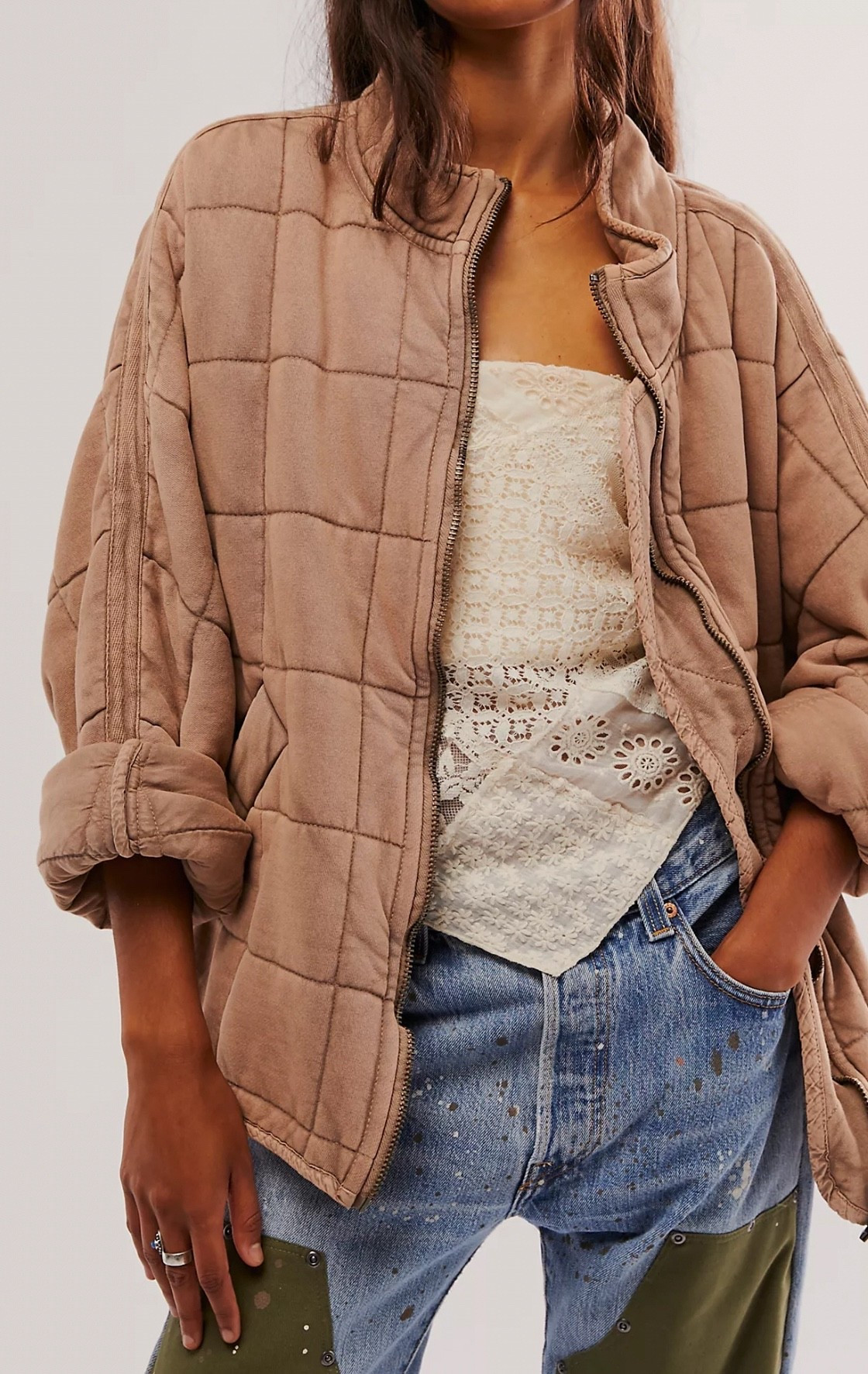 Quilted knit jacket 

#LTKStyleTip #LTKSeasonal #LTKU