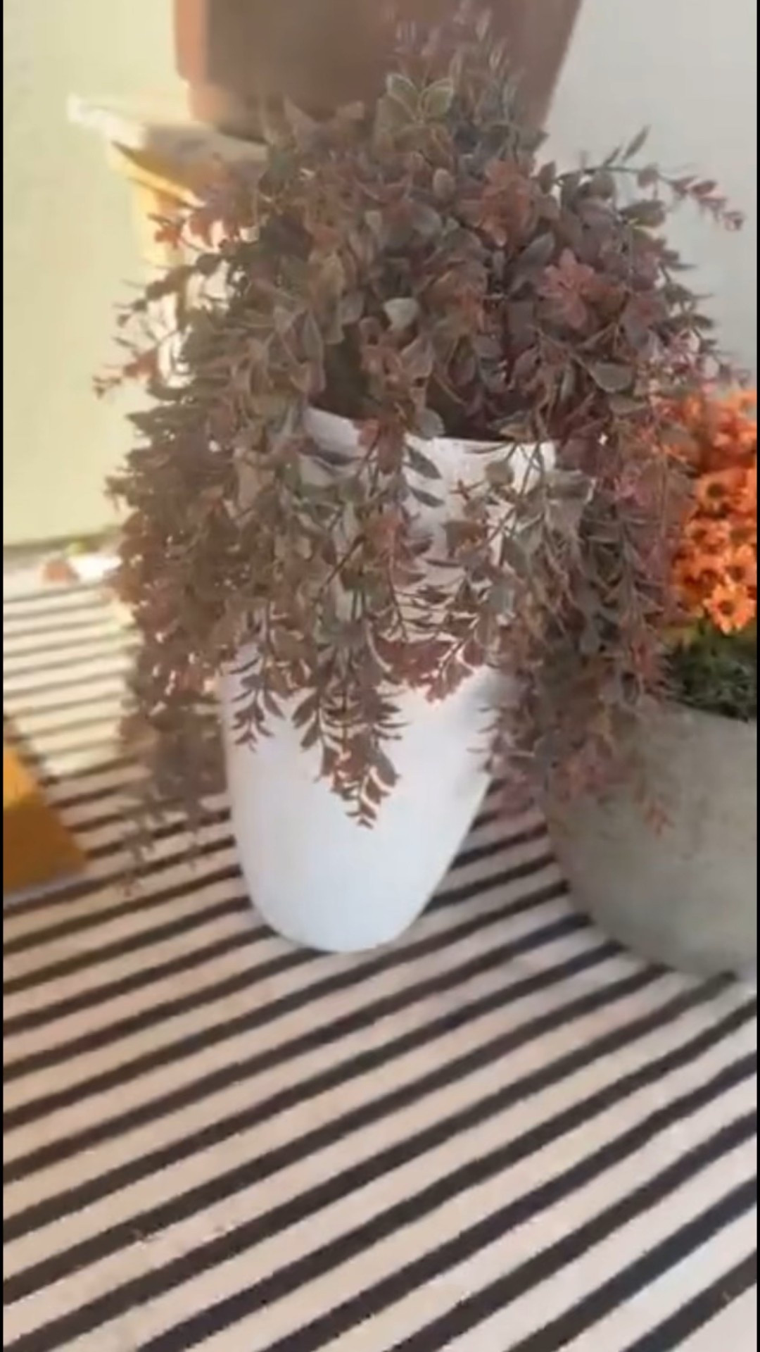 Faux fall plant perfection 🍂 This realistic autumn plant adds the perfect cozy touch to your front porch decor without the upkeep. Love how it brings in all the fall vibes with zero maintenance. Perfect for outdoor entryway styling, porch planters, or mixing into your seasonal fall decorations!

#LTKSeasonal