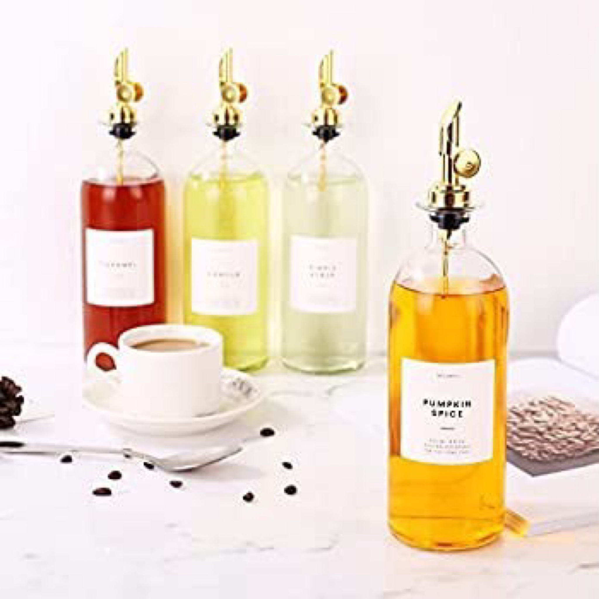 Home decor: perfect containers for oils, syrups and more 

#LTKhome #LTKunder100 #LTKfamily