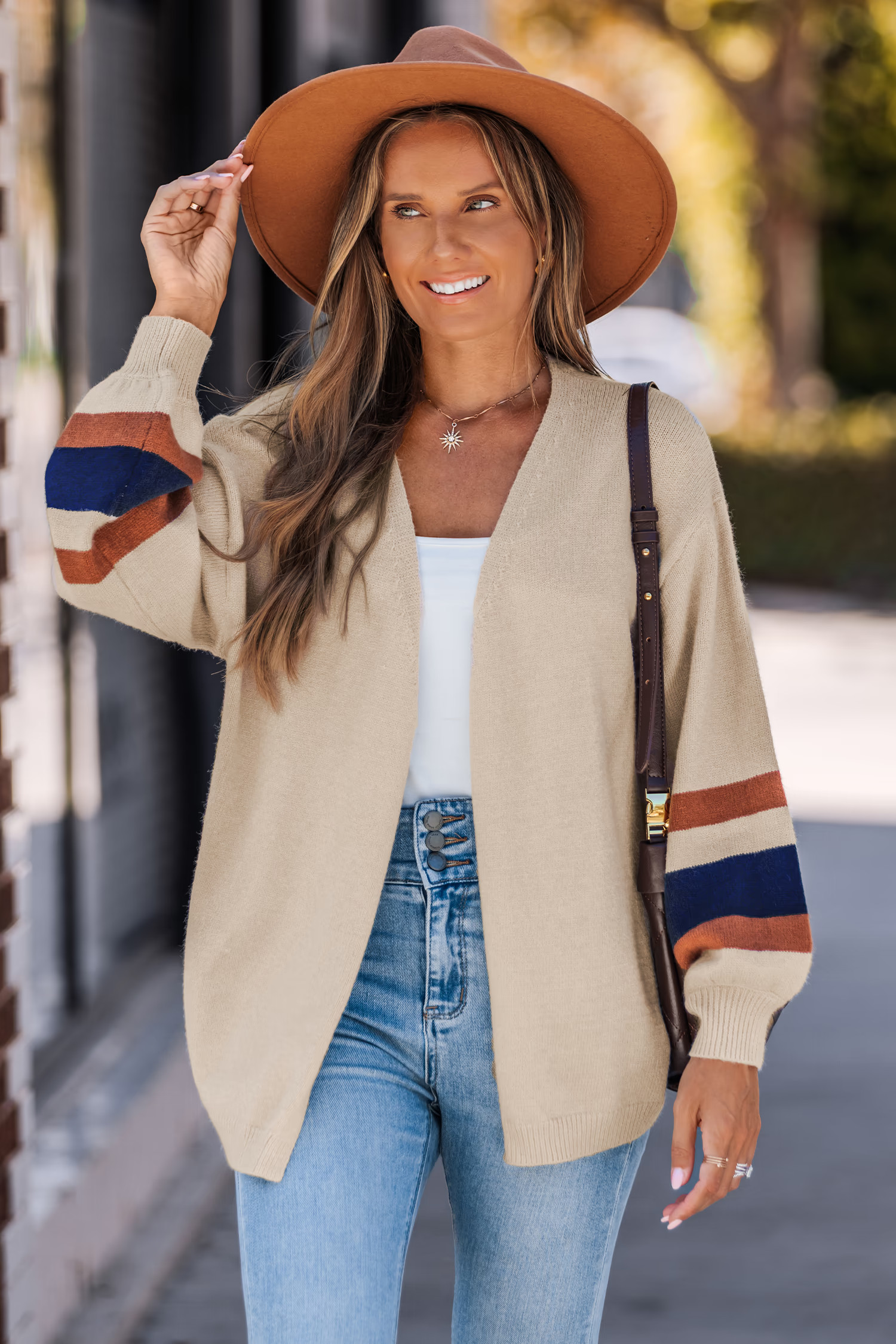 Campus Classic Striped Cardigan | Cupshe US