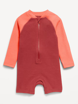 Color-Block Swim Rashguard One-Piece for Baby | Old Navy (US)