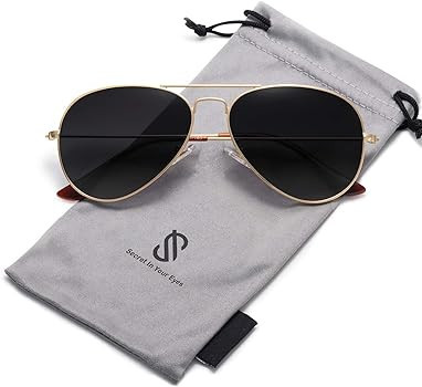 SOJOS Classic Aviator Polarized Sunglasses for Men Women Vintage Retro Style | Amazon (US)