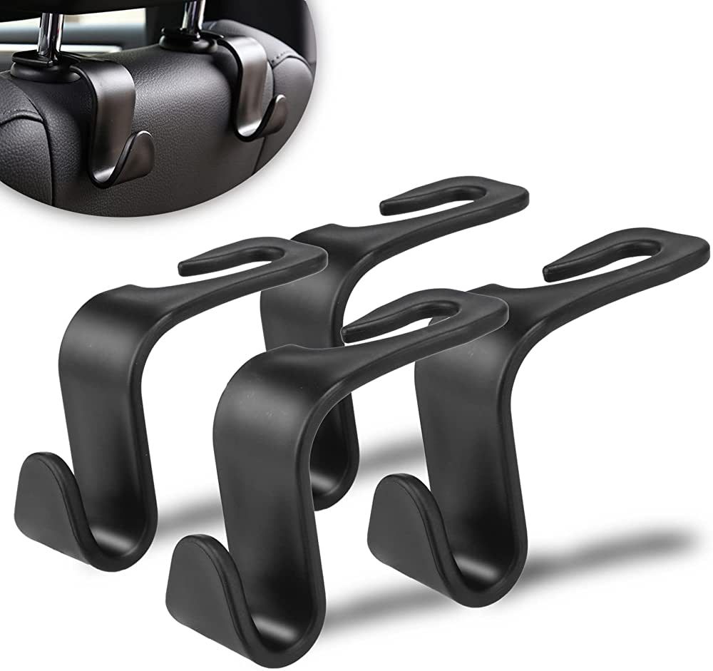LivTee Car Seat Headrest Hook, Auto Seat Hook Hangers Storage Organizer Interior Accessories for ... | Amazon (US)