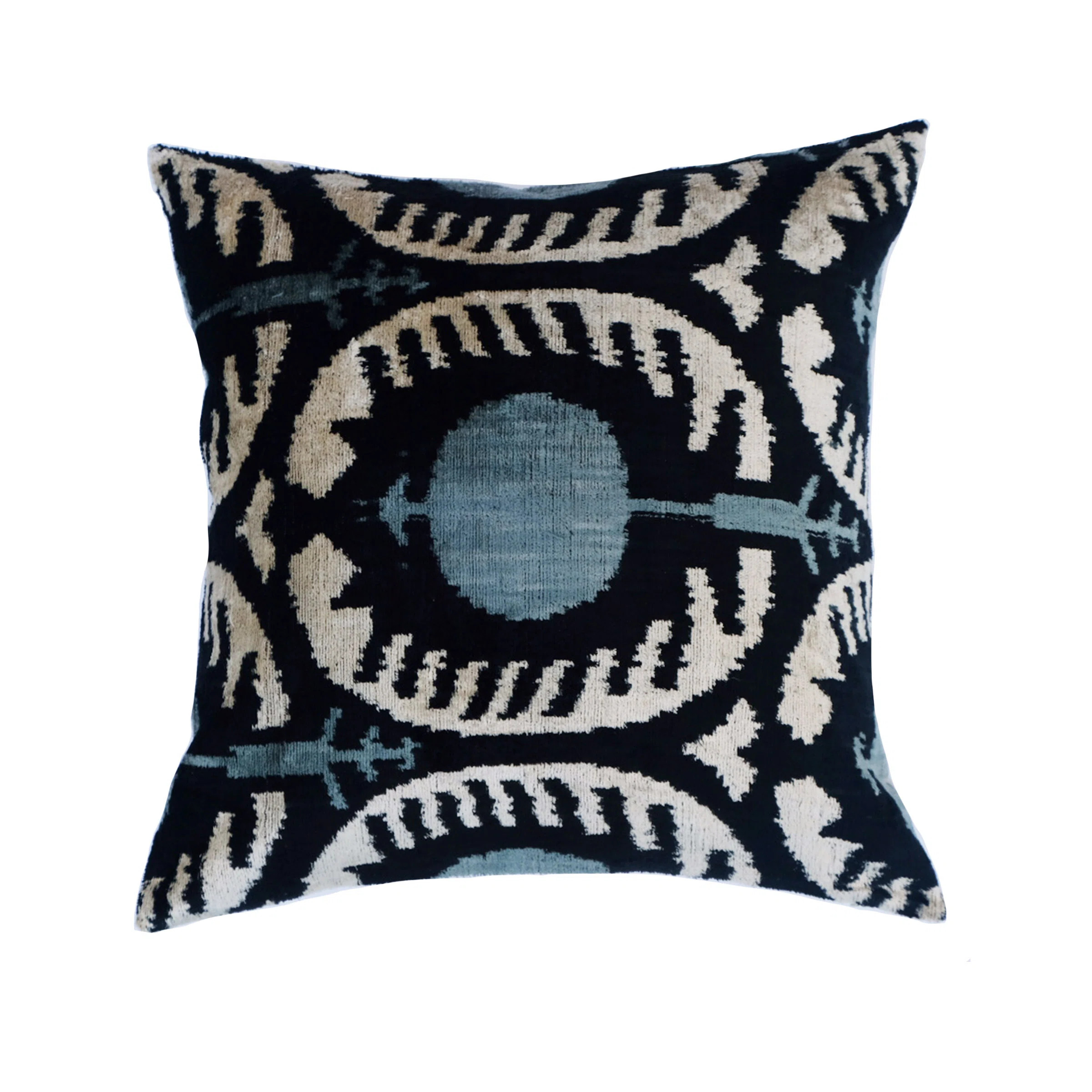 Kara Silk Square Pillow Cover & Insert | Perigold