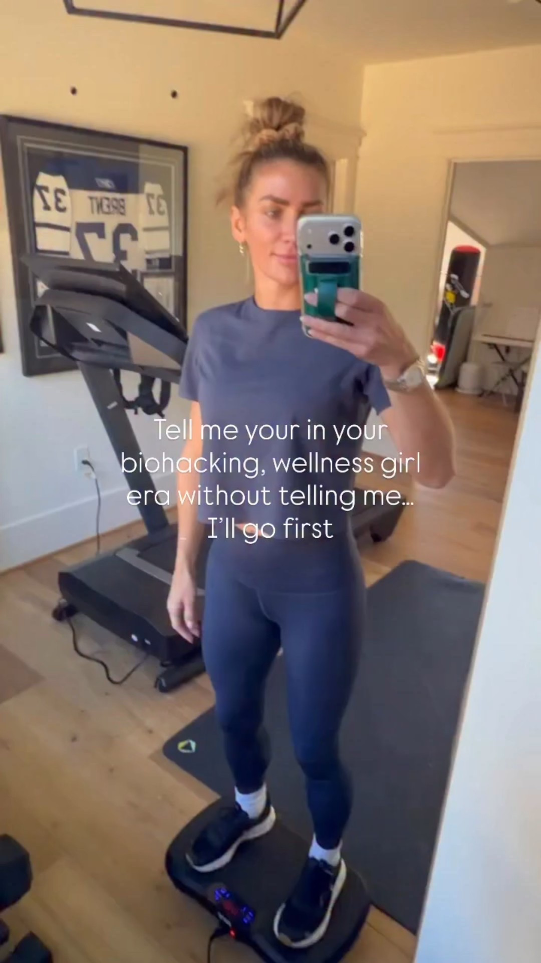 Vibration plate, sauna, red light, cold plunge, hydrate... we’re doing all the things over here!! linked to my vibration plate 🤭

#LTKfitnessgoals #LTKselfcare #LTKActive