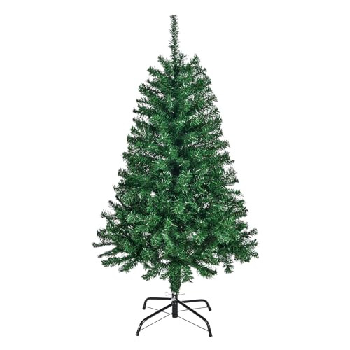 Bonnlo Artificial Christmas Tree, Upgraded Full 4ft Christmas Tree w/ 346 Branch Tips, Small Xmas Tree for Home, Office, Party Decoration, Green | Amazon (US)