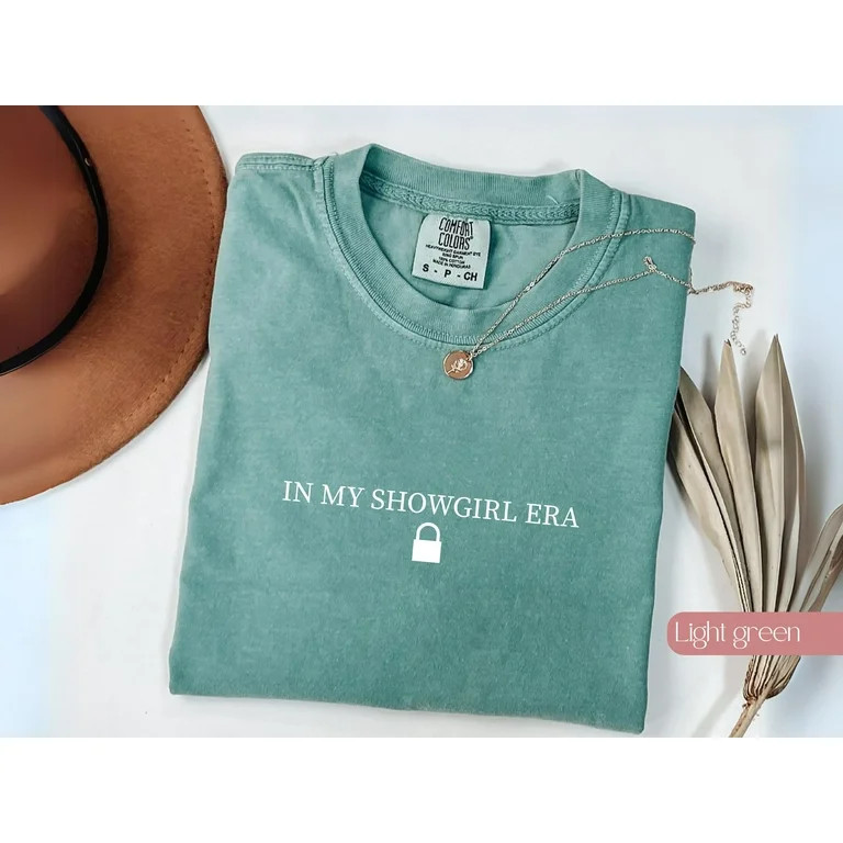 In my Showgirl Era Comfort Colors Shirt, The Life Of A Showgirl Tee, Showgirl Shirt for Fan | Walmart (US)