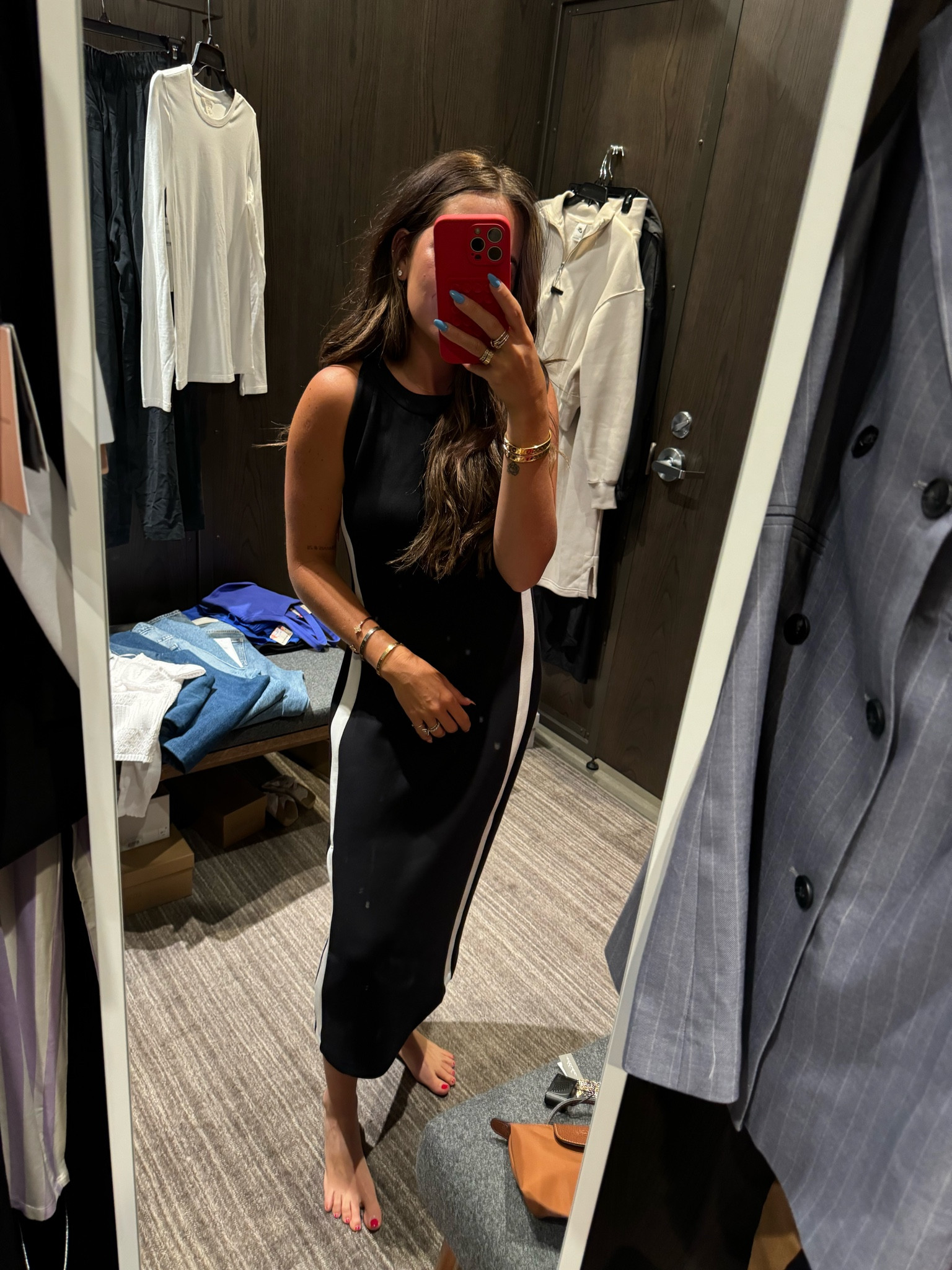 Spanx softstreme dress! So comfy, so flattering! Wearing XS

#LTKxNSale #LTKActive #LTKFitness