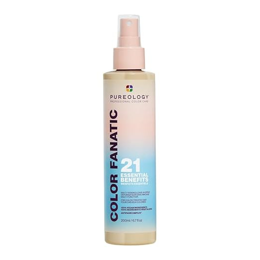 Pureology Color Fanatic Multi-Tasking Leave-In Spray, 21 Benefits for All Hair Types, Heat Protec... | Amazon (US)
