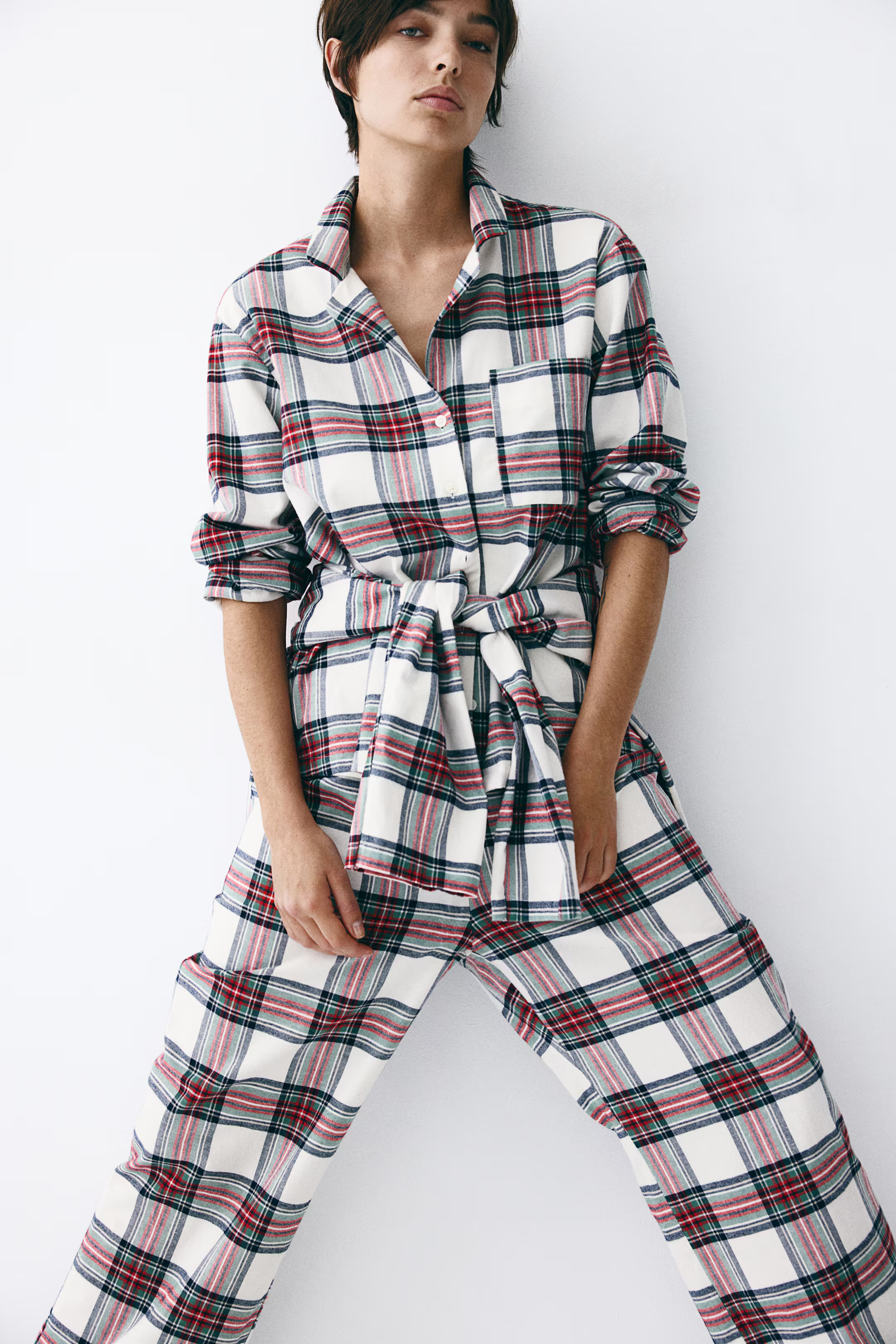 Flannel pyjamas | H&M (UK, MY, IN, SG, PH, TW, HK)