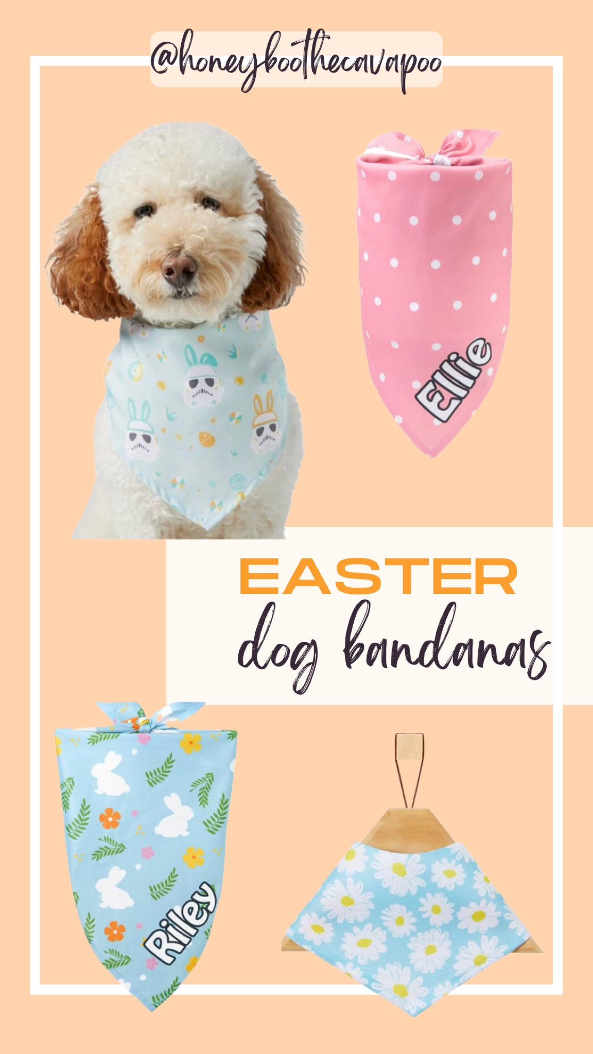 Cutest Easter/ spring time bandanas for your cute pup 🐶

#ltkdog #ltkpet

#LTKGiftGuide #LTKfamily #LTKSeasonal