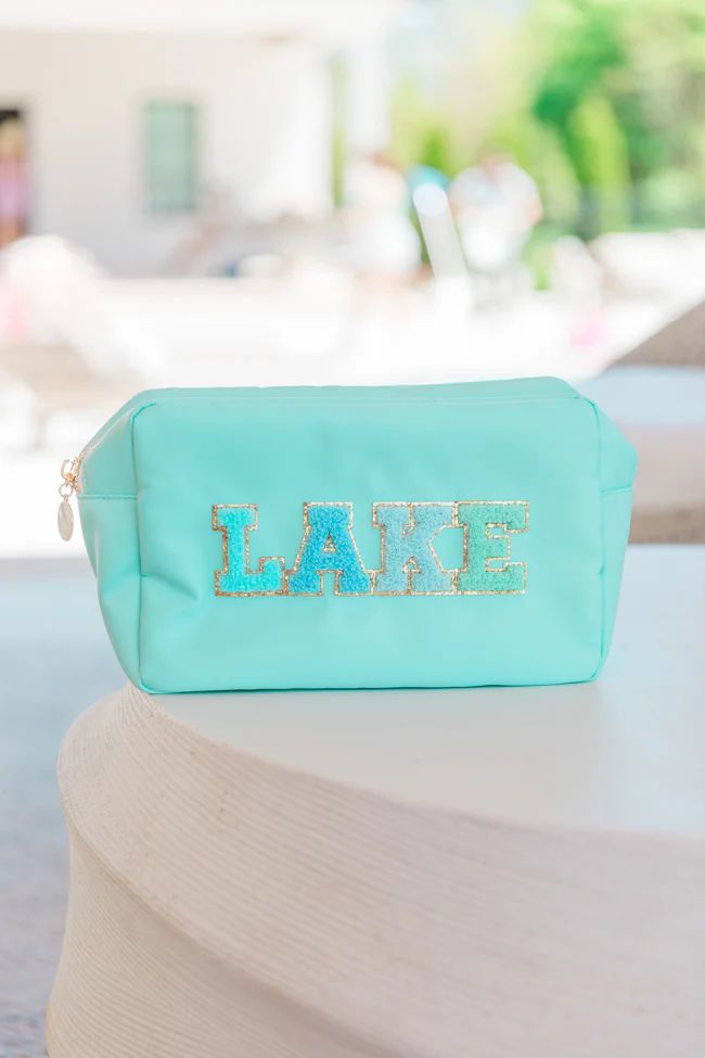 Blue Lake Patch Bag DOORBUSTER | Pink Lily