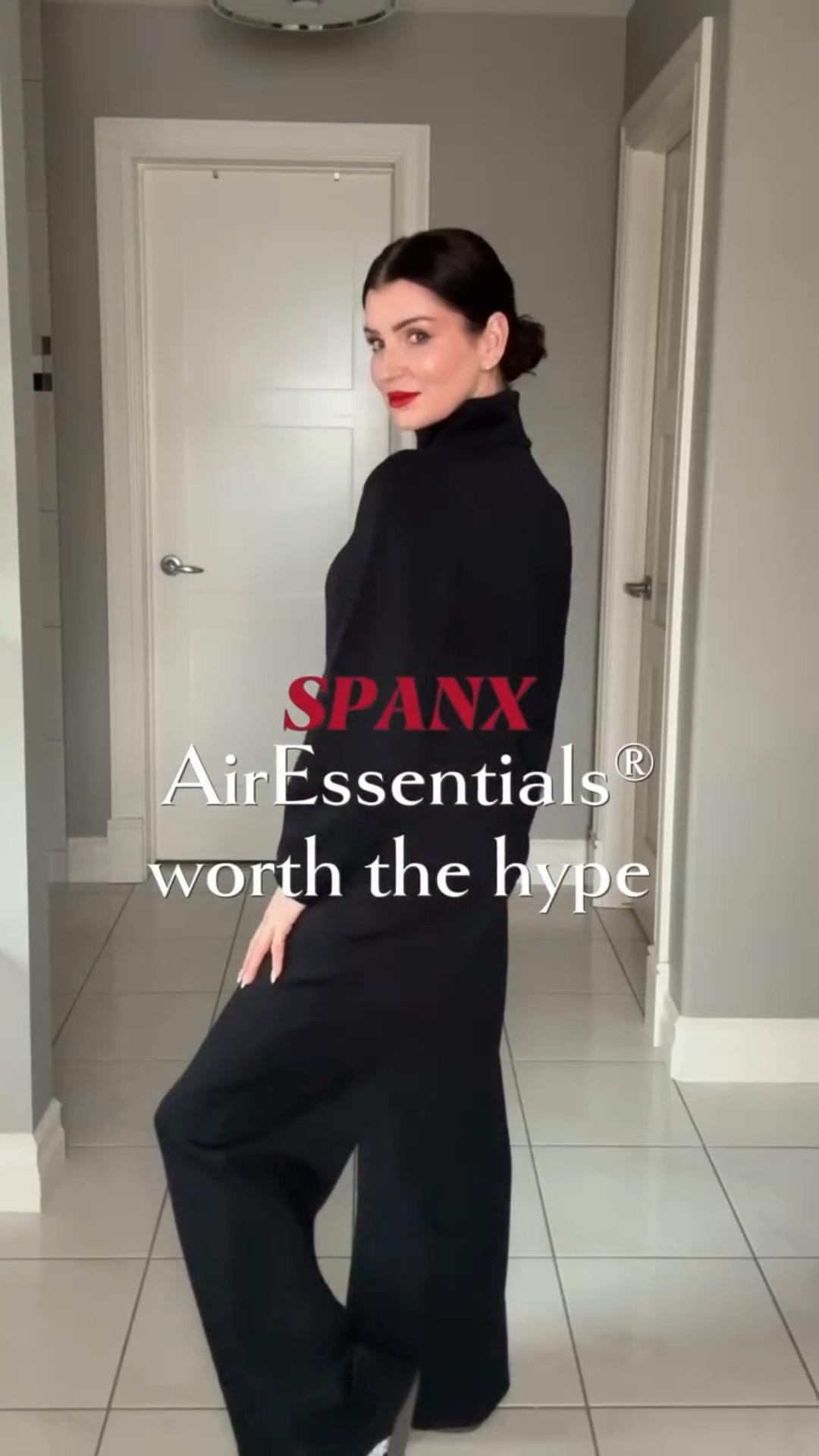 Cute, comfortable and elevated! 
My favourite combo!

Spanx AirEssentials is that light, ultra-soft, 4-way stretch magic that gives, looks styled without trying.

From the chic all-black set, to the wrap cardigan moment, booty boost leggings ( we LOVE ) to a full red fit because we were born to stand out ♥️
They’re all just so good! 

Basically: outfits that move with you, feel amazing, and look so chic.

✨ Use code KERRIEXSPANX for 15% off your first order + free shipping (excludes sale)
Trust me, you’re going to live in these! 

Linked below! ⬇️ 

@spanx #spanxpartner @shop.ltk #liketkit #over40