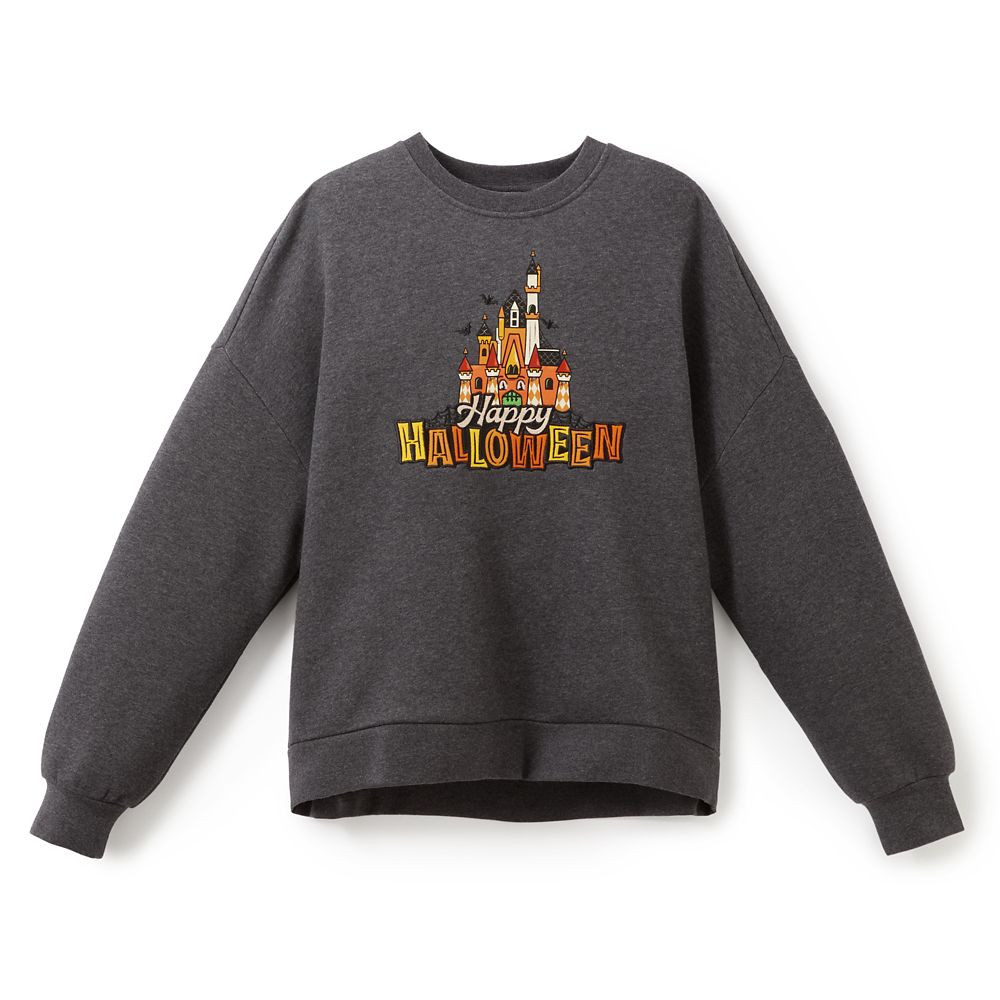 Fantasyland Castle ''Happy Halloween'' Pullover Sweatshirt for Women | Disney Store