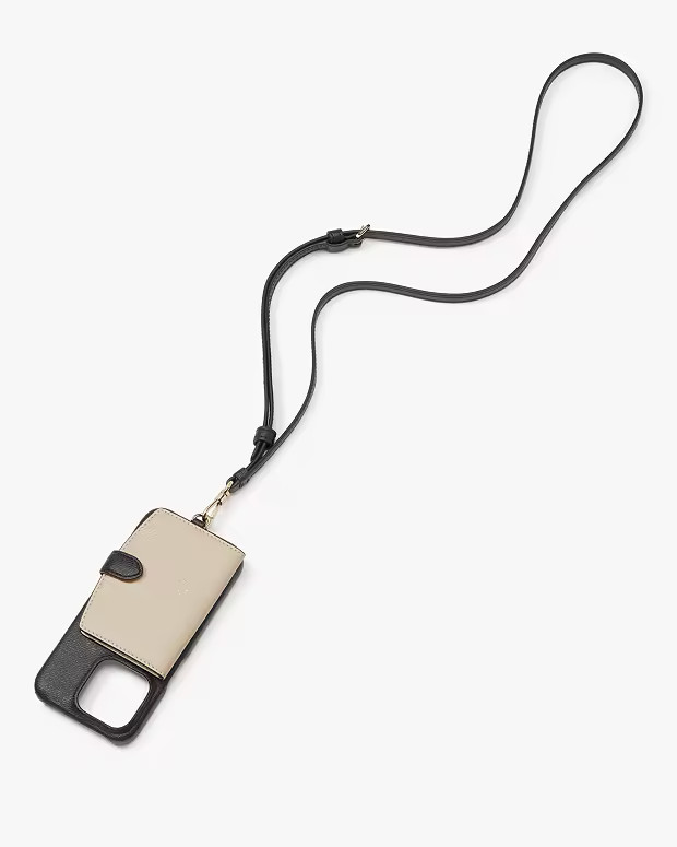 Morgan Colorblocked iPhone 15 Pro Cardholder Crossbody | Kate Spade (US)