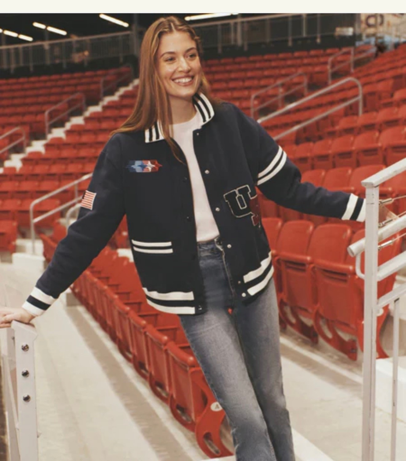 TUCKERNUCK
Navy Albright Varsity Jacket

Just like the figure skater it’s named after, this varsity jacket is a true classic. With old-school patches that look like you sewed them on yourself,

#LTKHoliday #LTKWorkwear #LTKGiftGuide